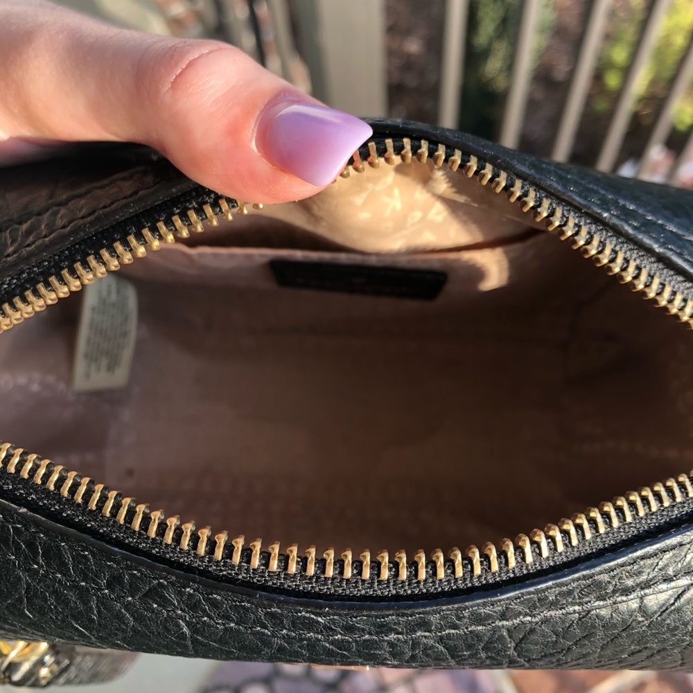 Kate Spade Black Pebbled Leather Crossbody - Picture 4 of 5